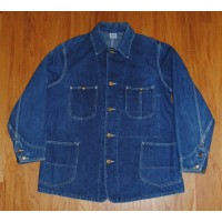 30-40年代 Lee デニムカバーオール 91-J ハウスマーク 極上縦落ち